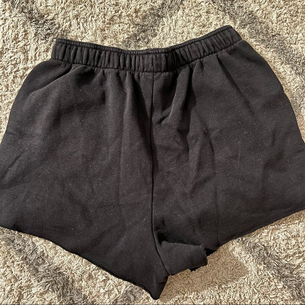 Black Sweatshorts